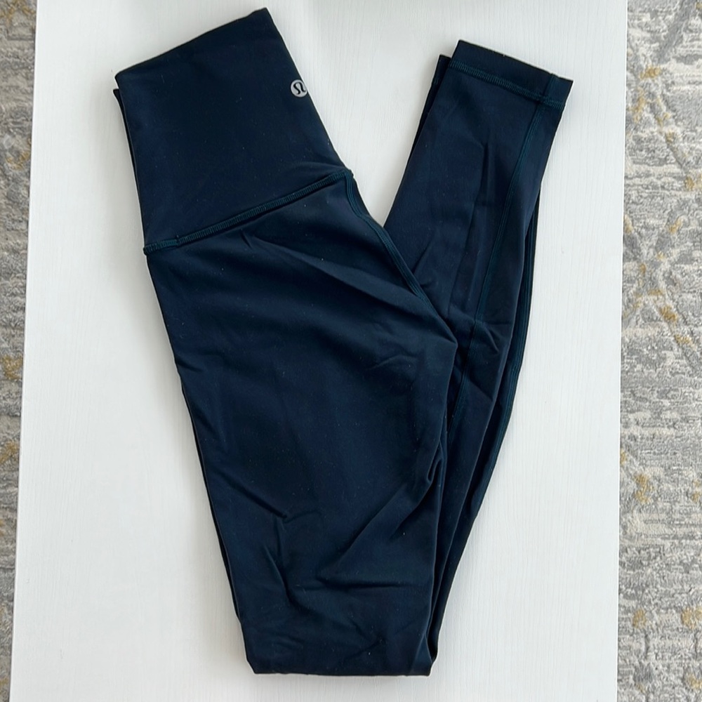 Lululemon Wunder Under Leggings (navy; size 4)